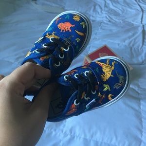 Authentic Elastic Dinosaur Vans (with box)